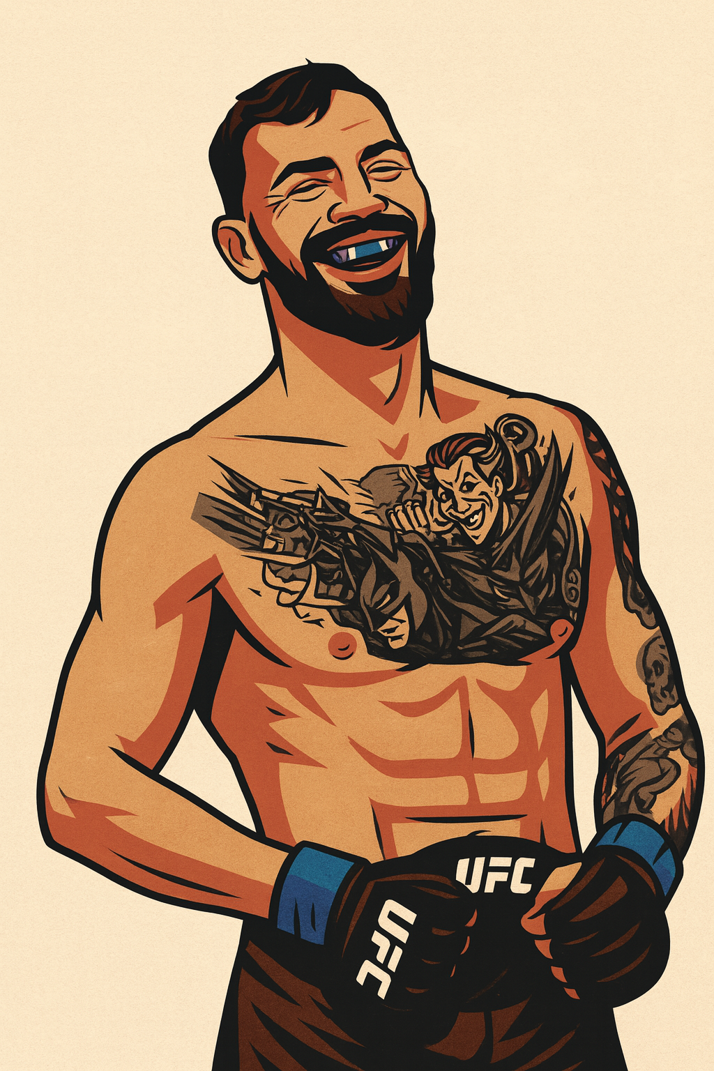 Profile drawing Mauricio Ruffy, 
