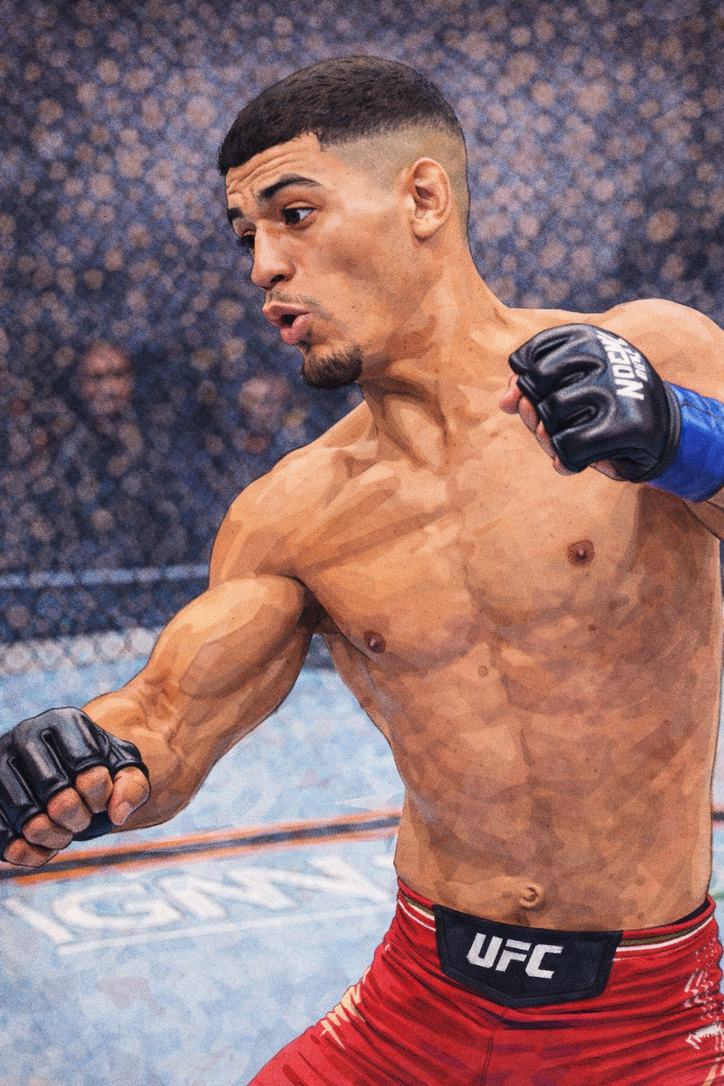 Profile drawing Alden Coria, Cobra