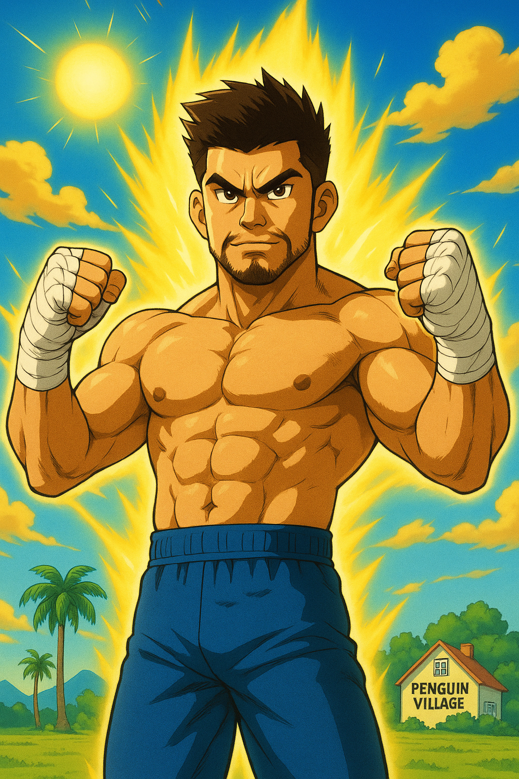 Profile drawing Henry Cejudo, The Messenger