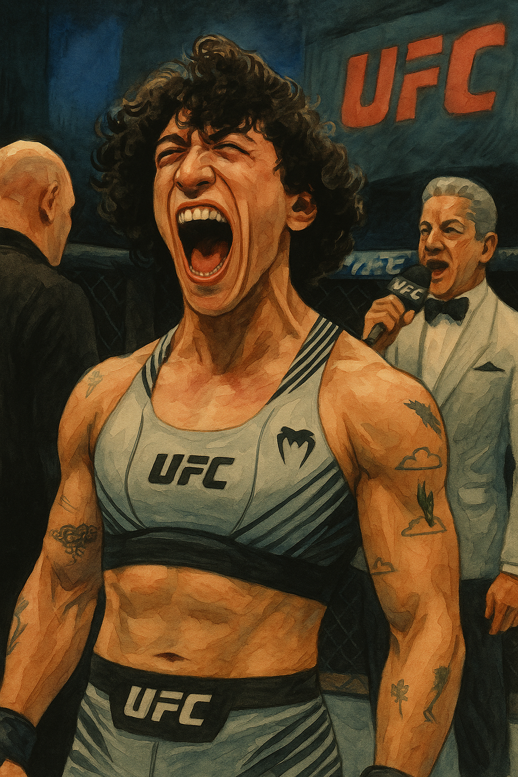 Profile drawing Virna Jandiroba, Carcara