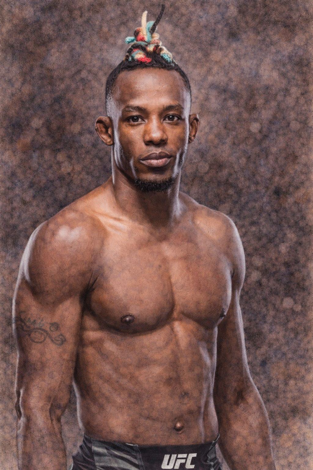 Profile drawing Ode Osbourne, The Jamaican Sensation