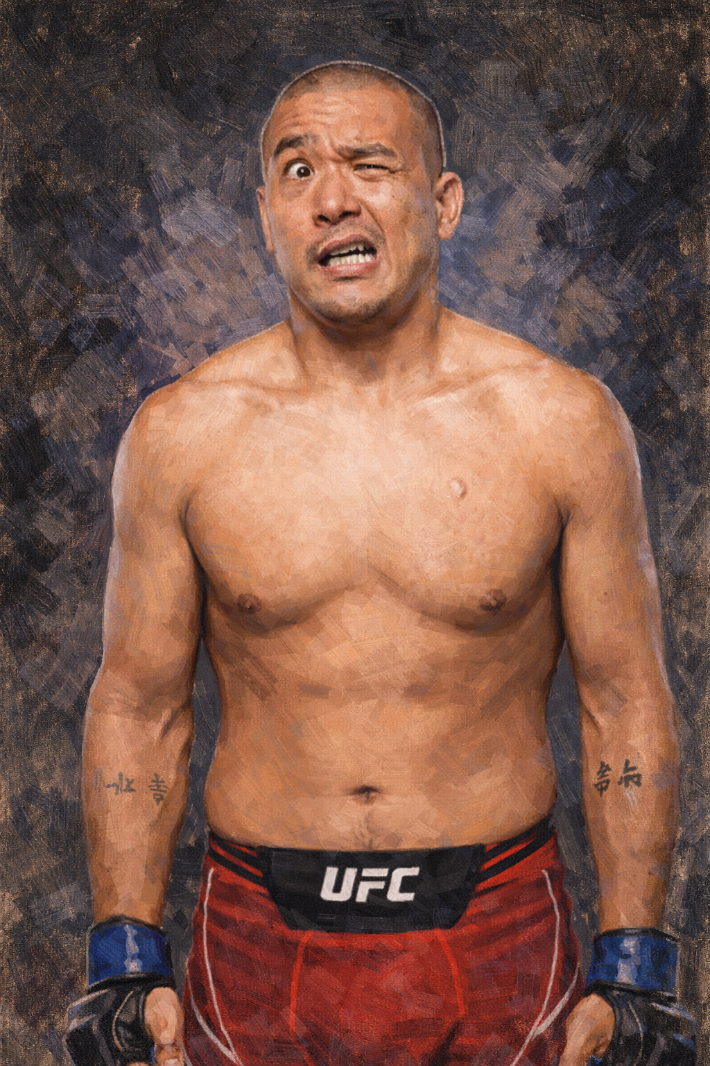 Profile drawing Jun Yong Park, The Iron Turtle