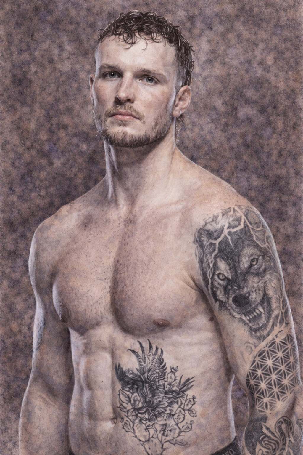 Profile drawing Zachary Reese, Savage
