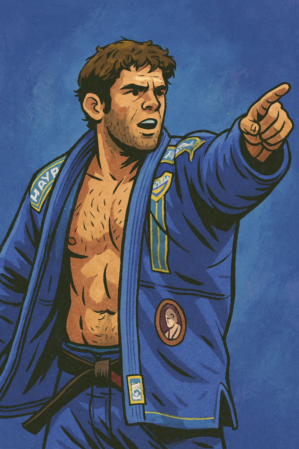 Profile drawing Marcus Almeida, Buchecha