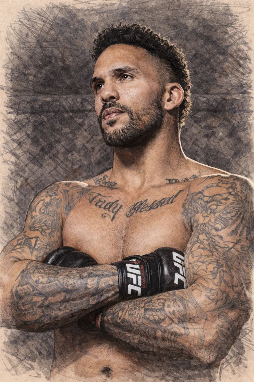 Profile drawing Eryk Anders, Ya Boi