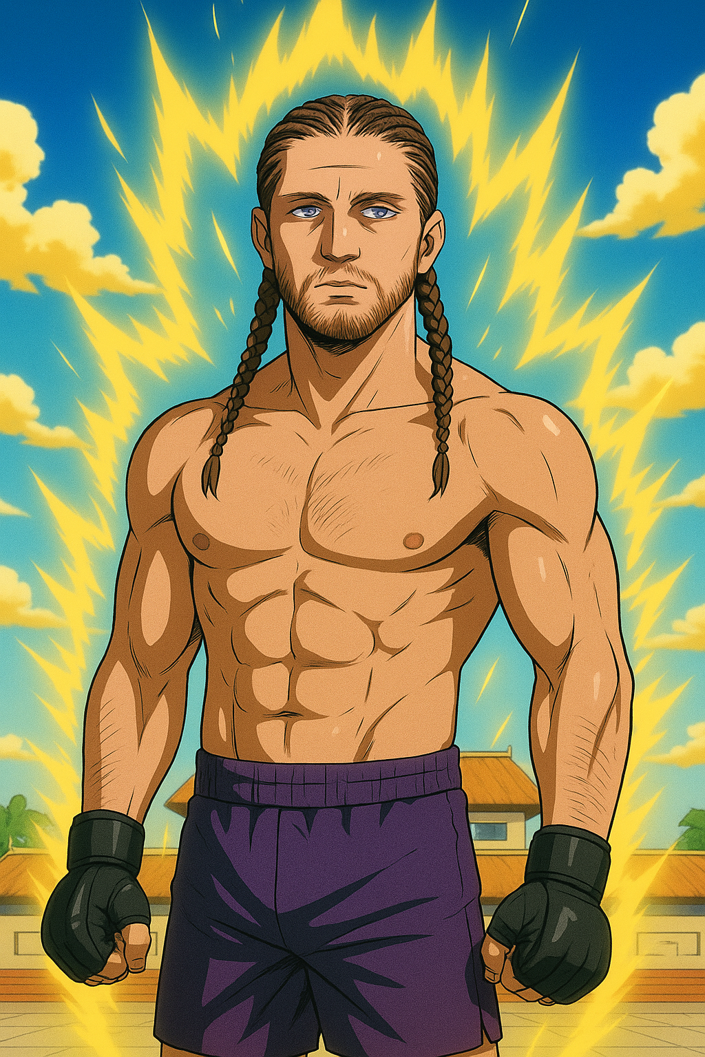 Profile drawing Brian Ortega, T-City
