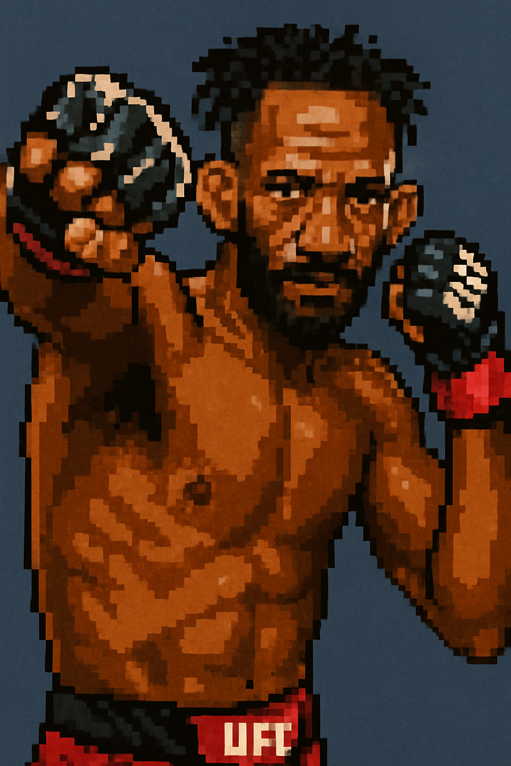 Profile drawing Neil Magny, The Haitian Sensation