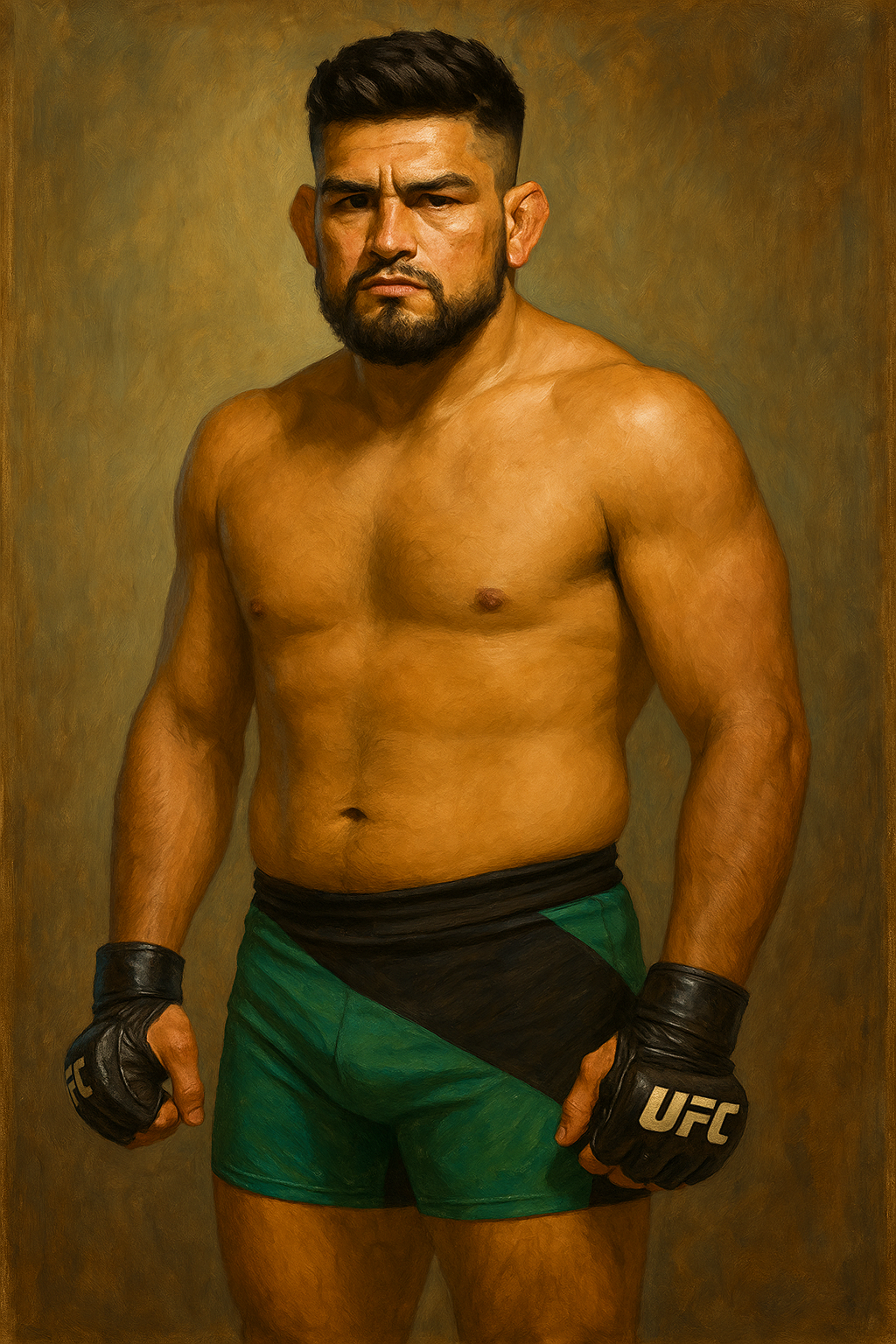 Profile drawing Kelvin Gastelum, 