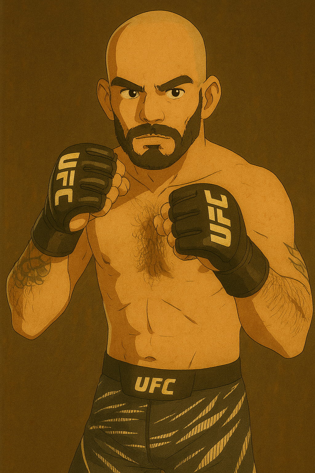 Profile drawing Rob Font, 