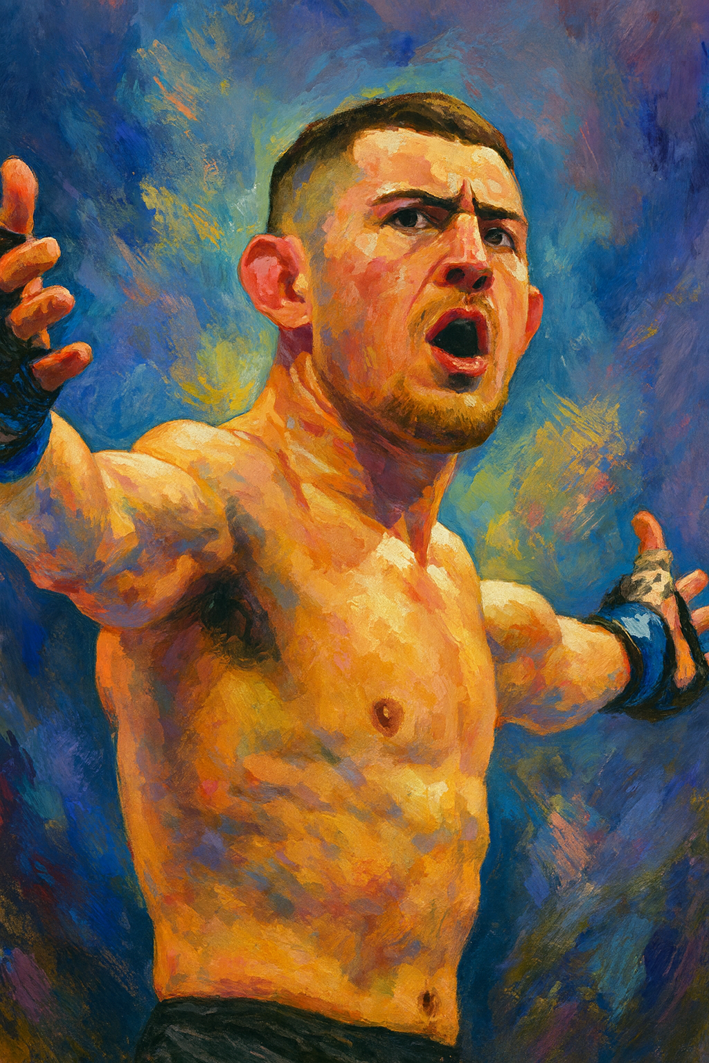 Profile drawing Steve Garcia, Mean Machine