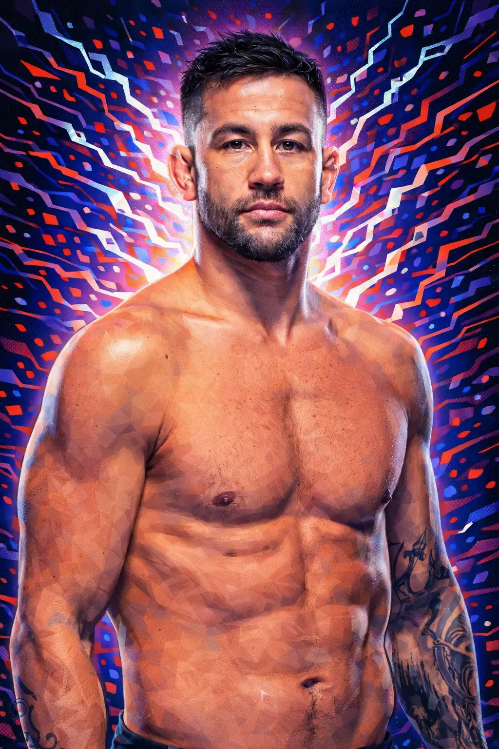 Profile drawing Pedro Munhoz, The Young Punisher