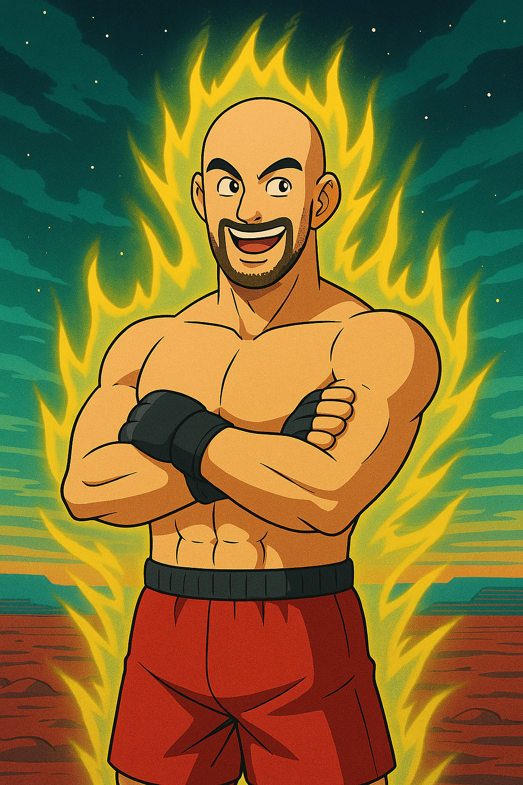 Profile drawing Volkan Oezdemir, No Time