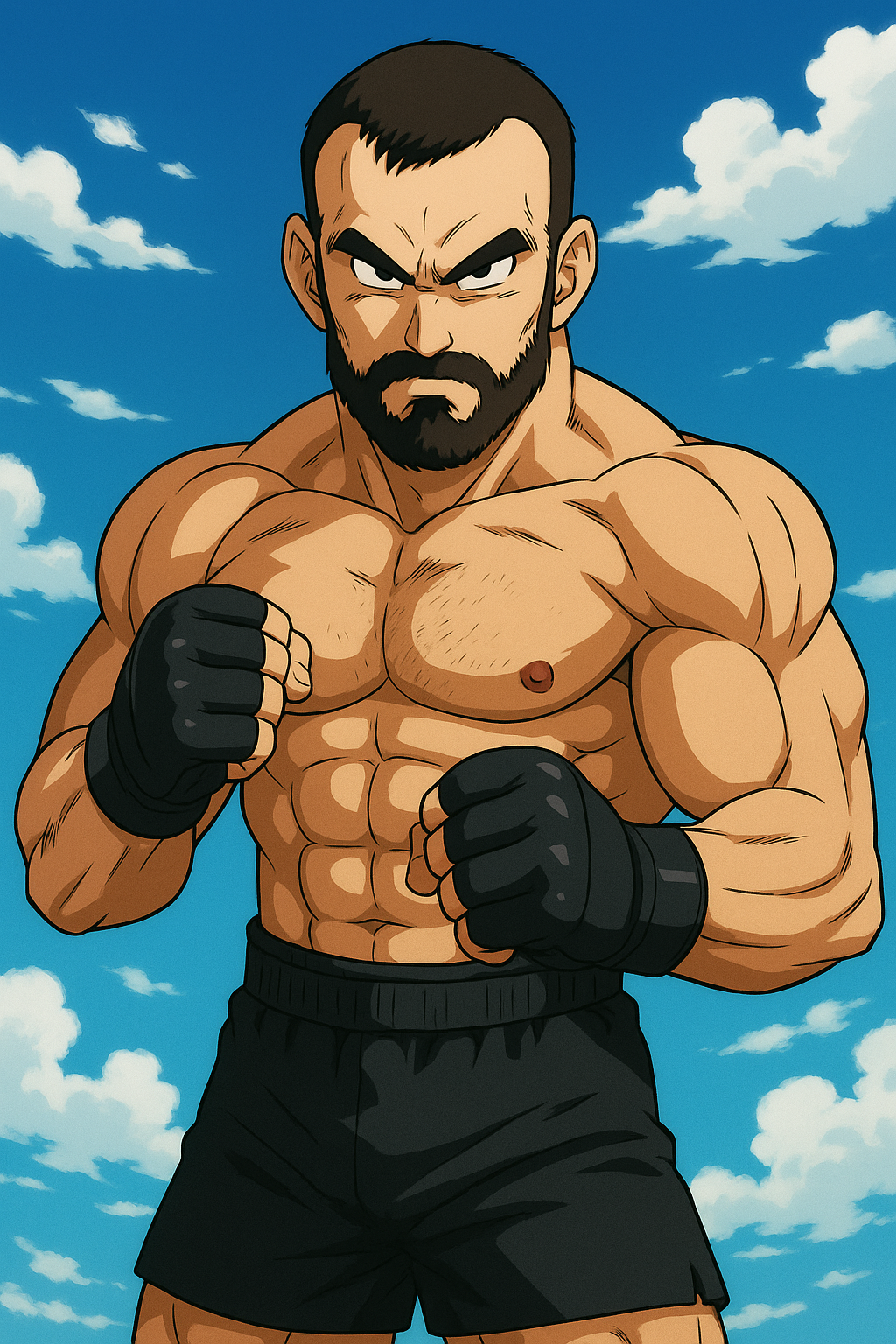 Profile drawing Azamat Murzakanov, The Professional