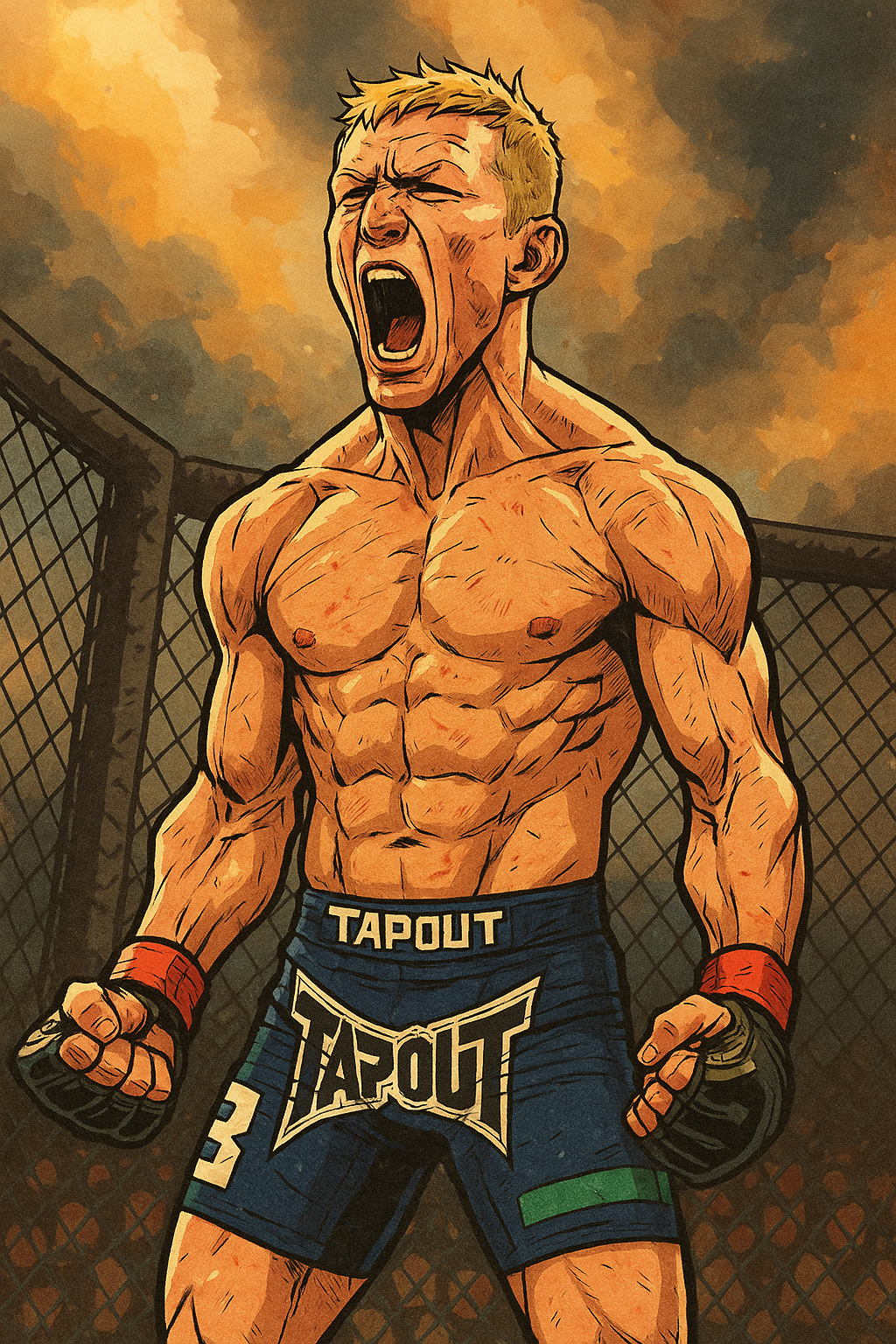 Profile drawing T.J. Dillashaw, 