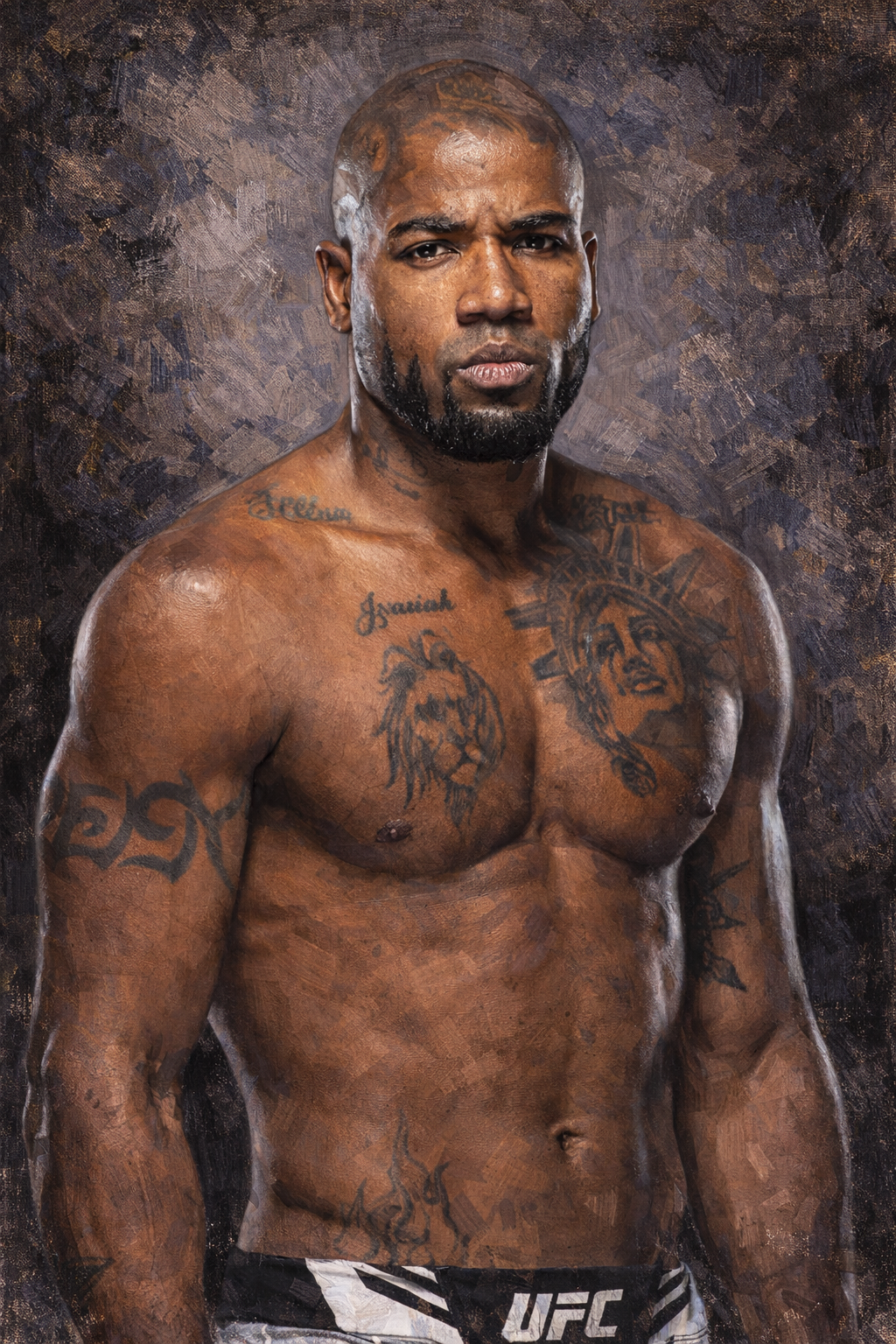 Profile drawing Bobby Green, King