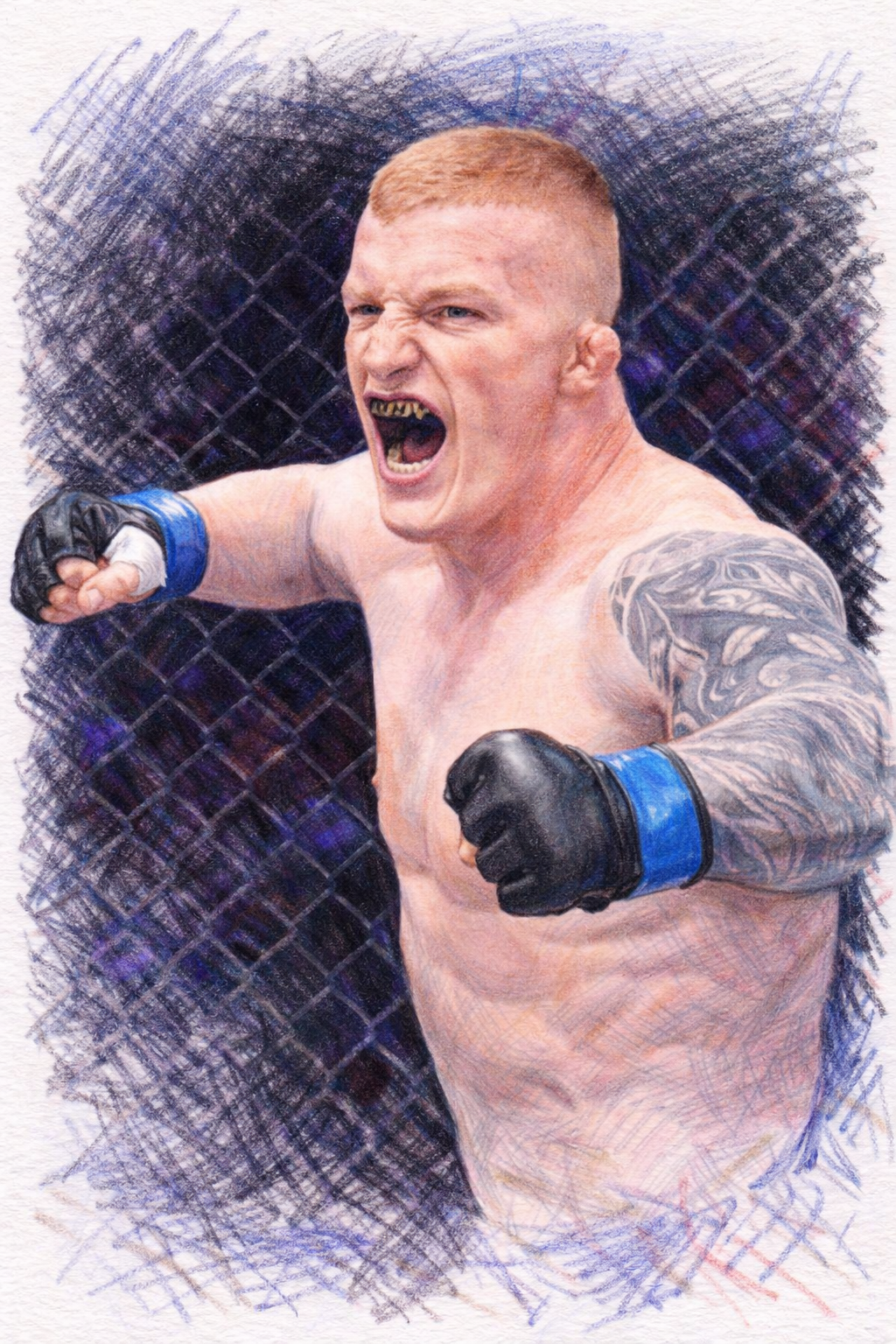 Profile drawing Iwo Baraniewski, Rudy