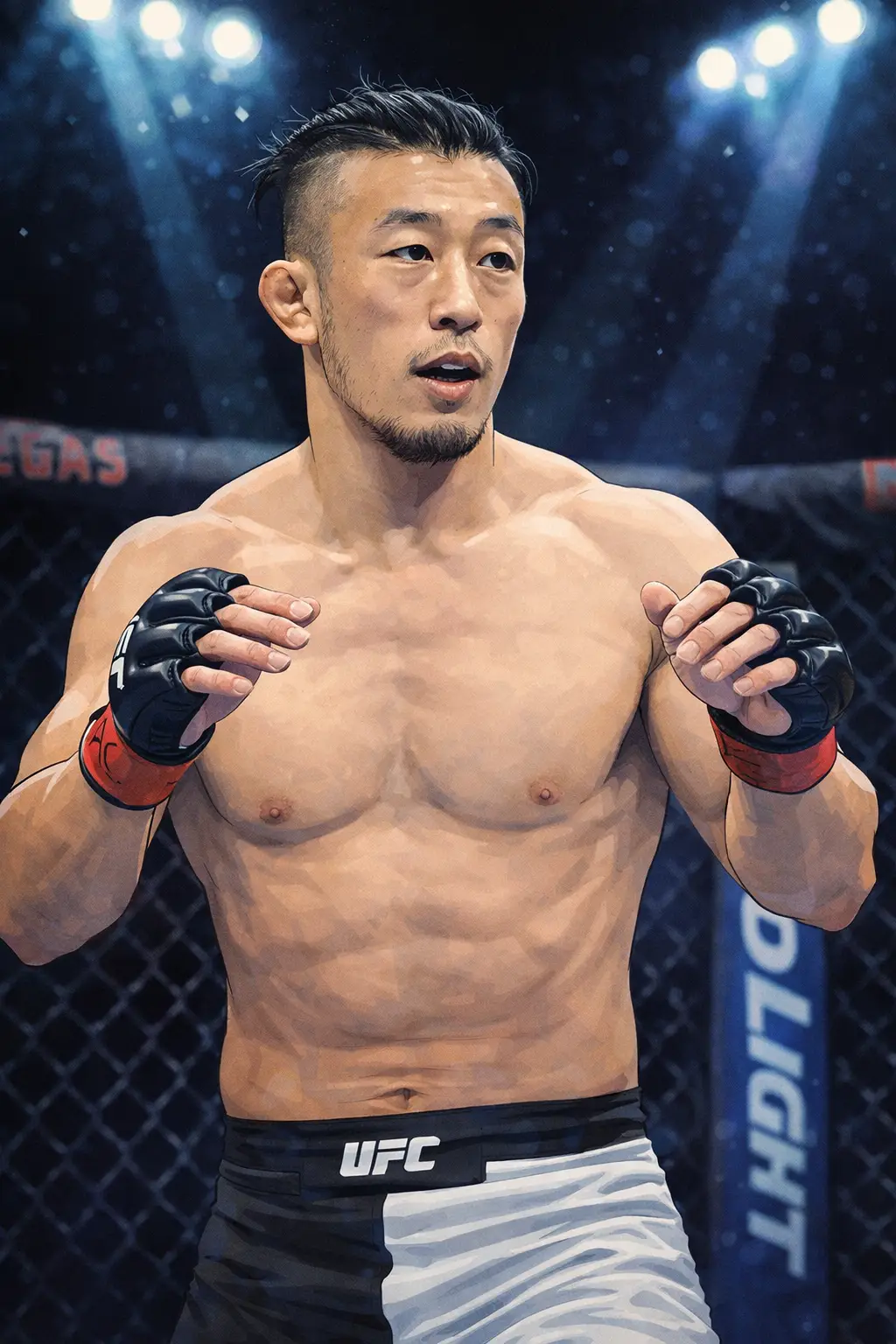 Profile drawing Tatsuya Kawajiri, Crusher