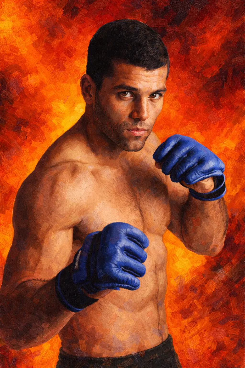 Profile drawing Murilo Rua, Ninja