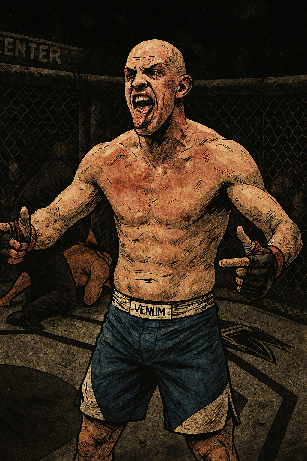 Profile drawing Stefan Struve, Skyscraper