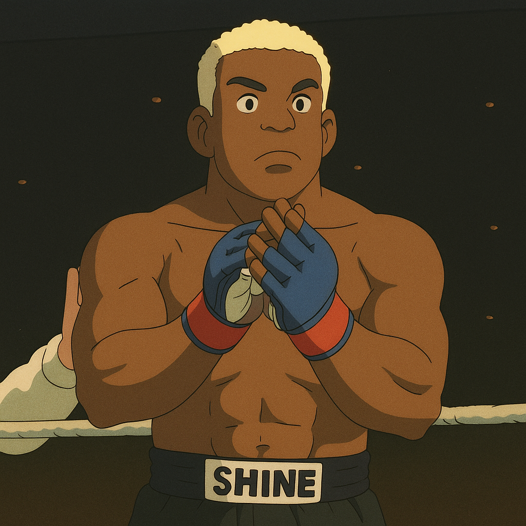 Profile drawing Kevin Randleman, The Monster
