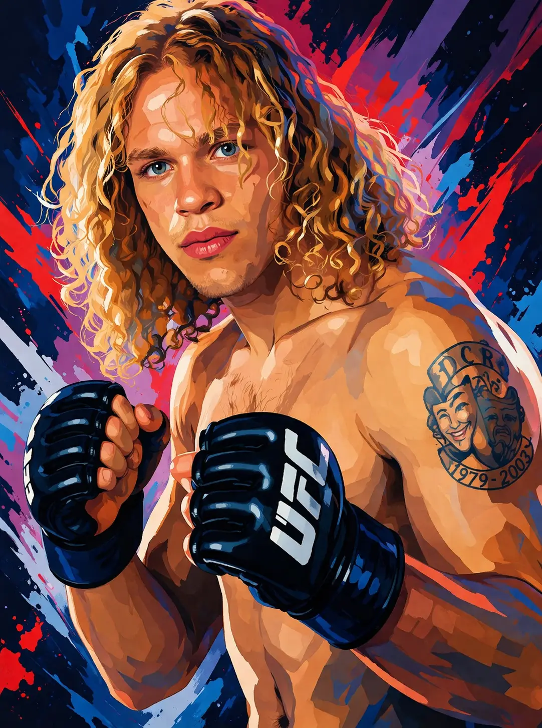 Profile drawing Jonathan Brookins, 