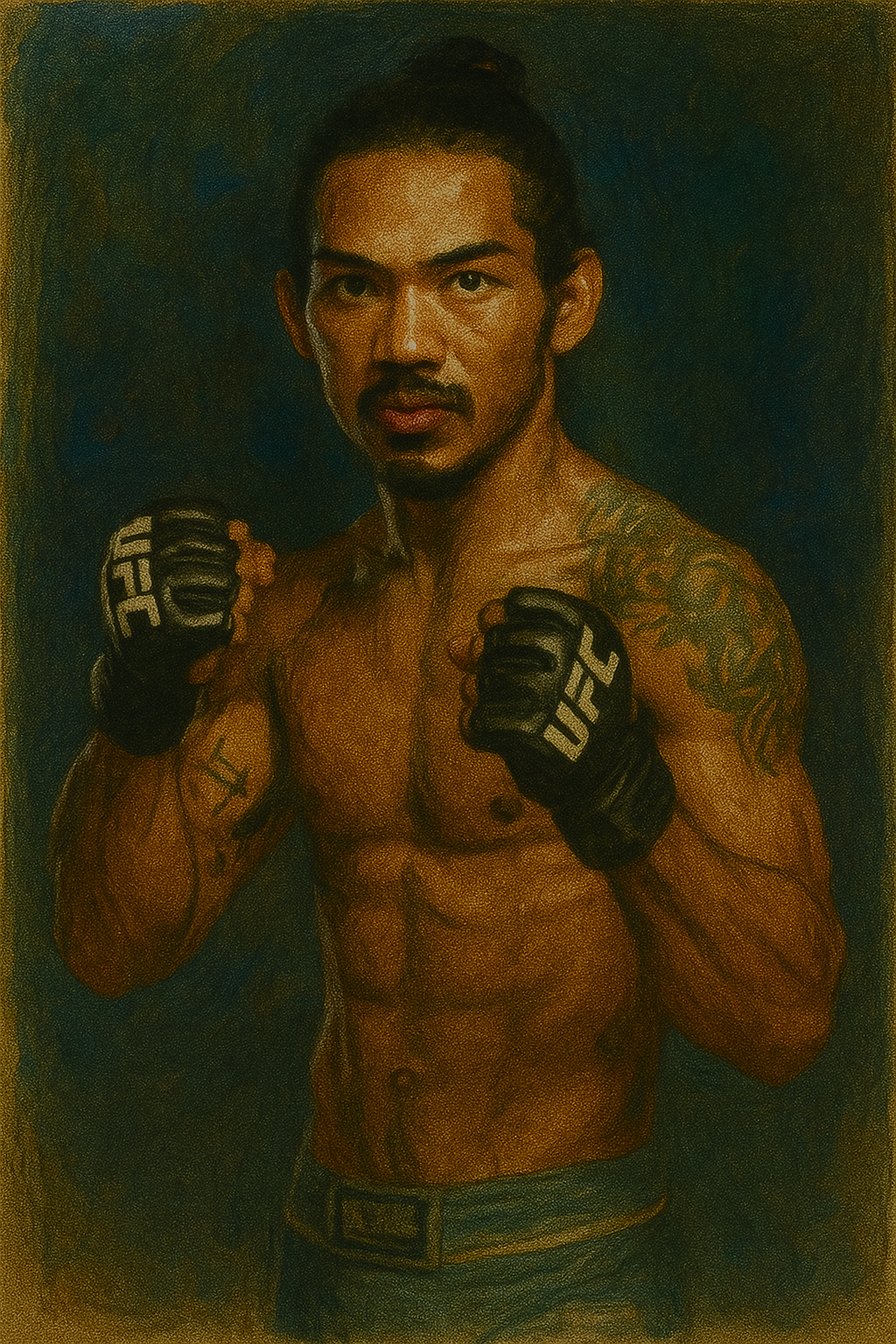 Profile drawing Benson Henderson, Smooth