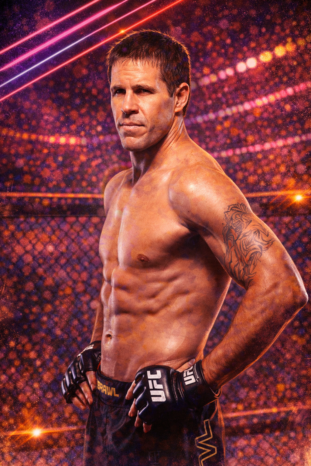 Profile drawing Evan Tanner, 