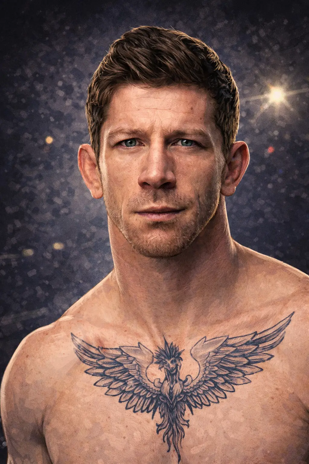 Profile drawing Mike Thomas Brown, 