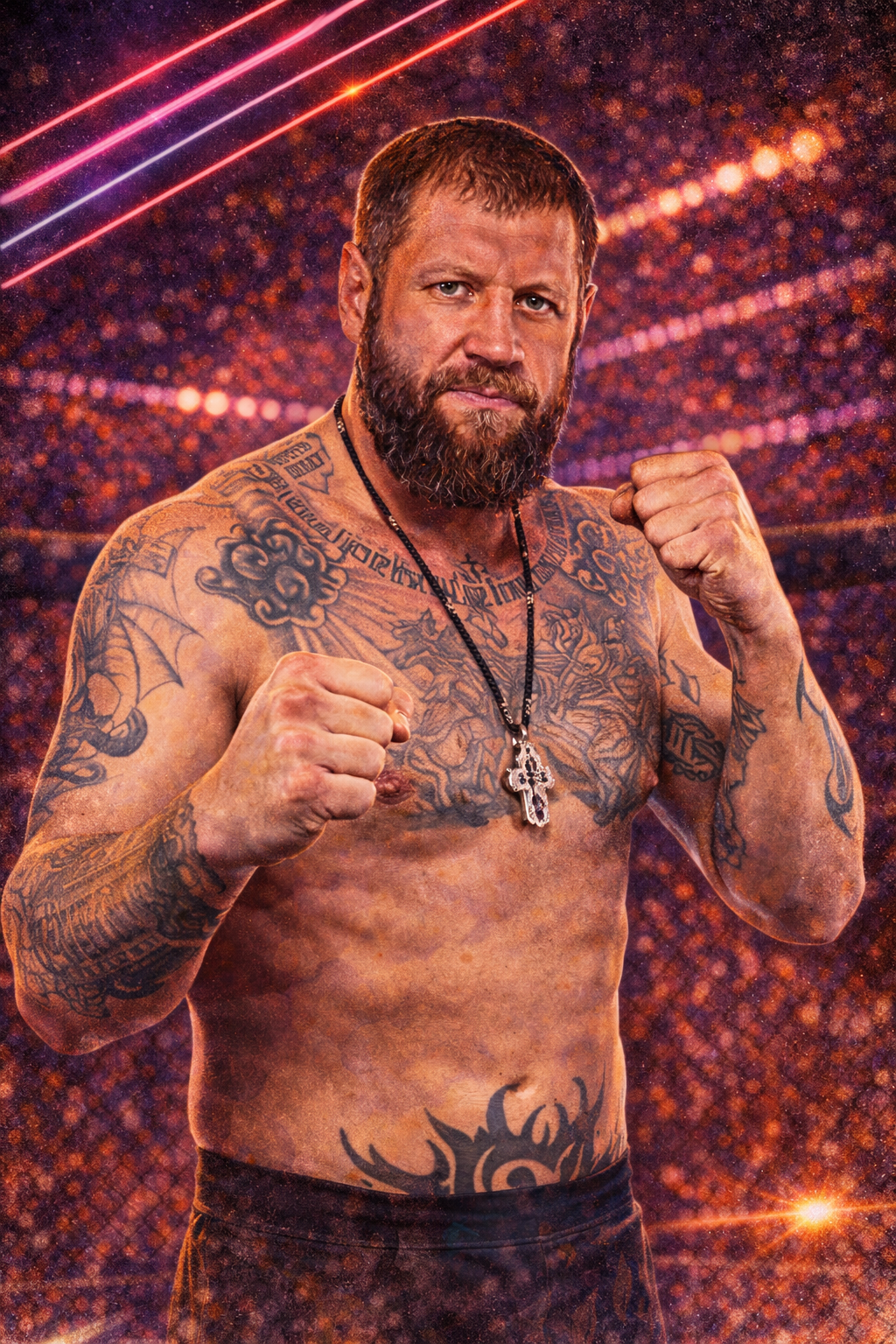 Profile drawing Aleksander Emelianenko, The Grim Reaper