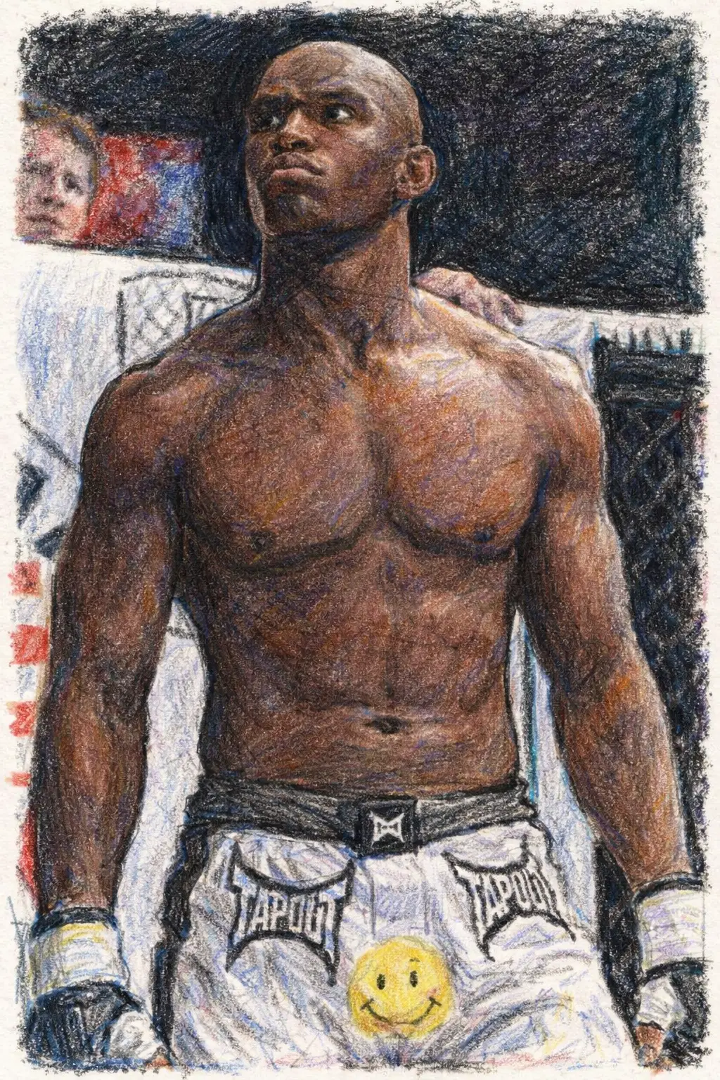 Profile drawing Yves Edwards, Thugjitsu Master