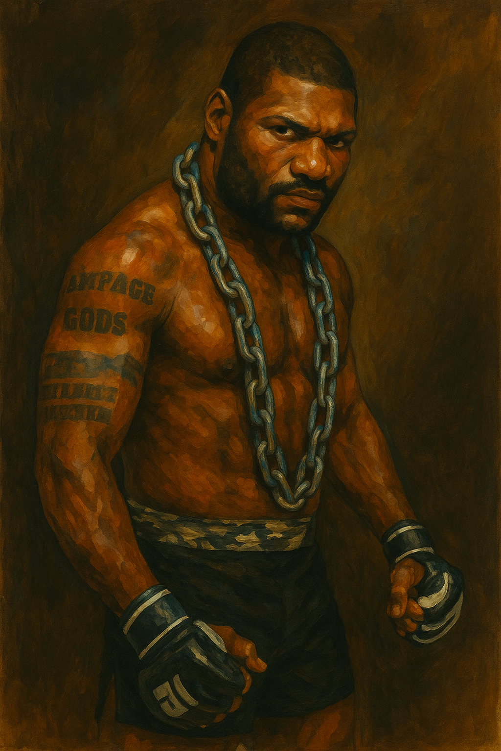 Profile drawing Quinton Jackson, Rampage