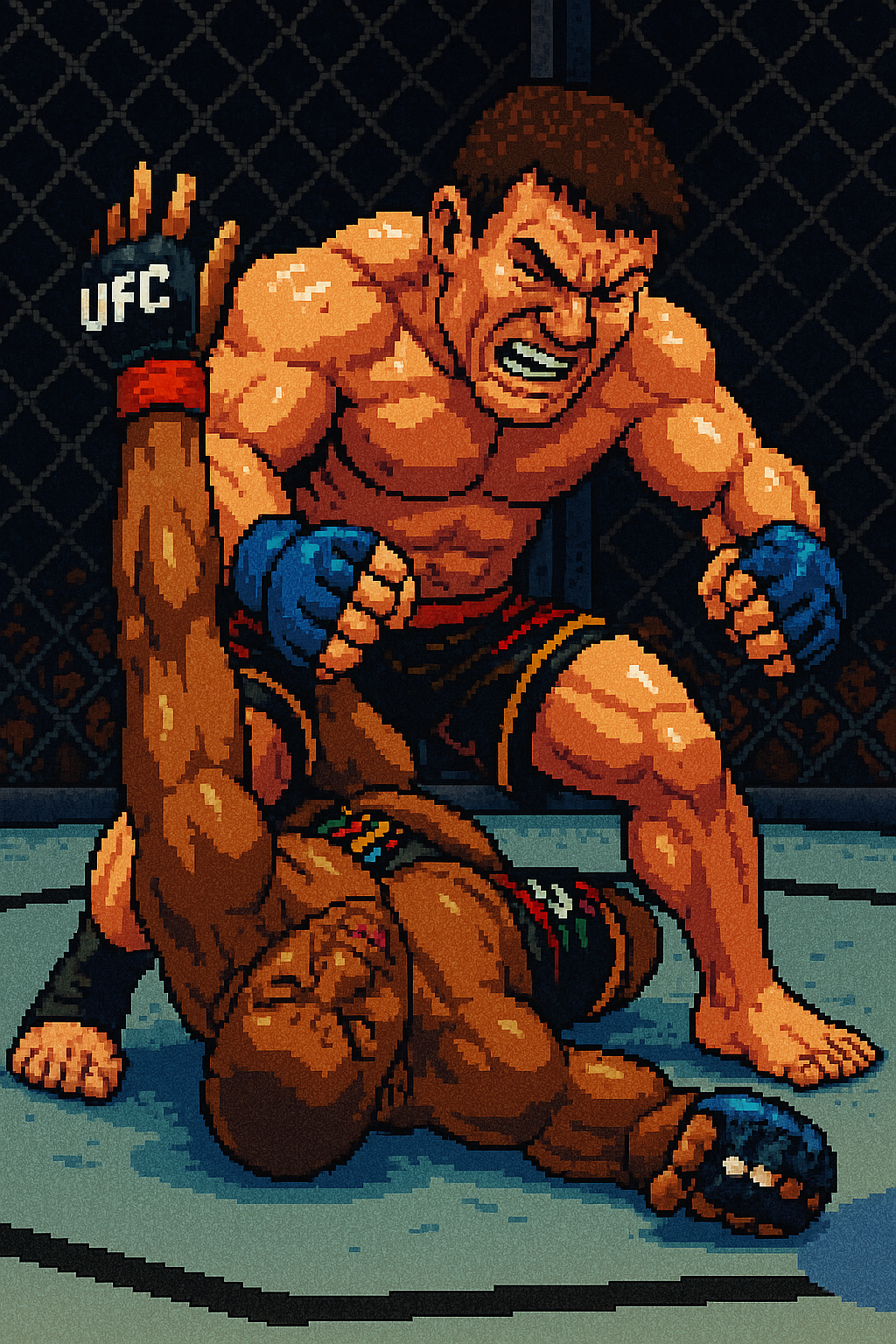 Profile drawing Chael Sonnen, 