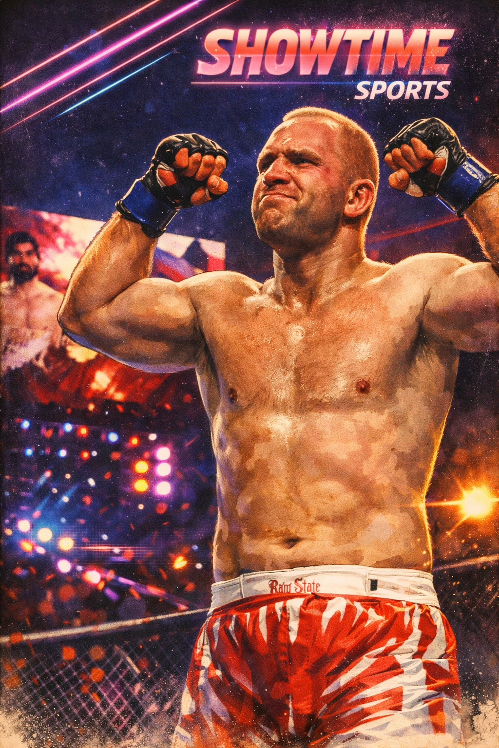 Profile drawing Sergei Kharitonov, 