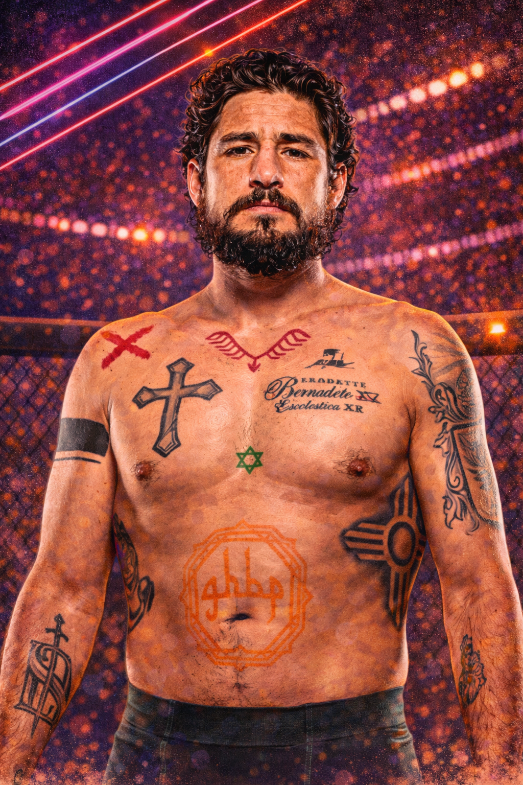 Profile drawing Diego Sanchez, The Nightmare