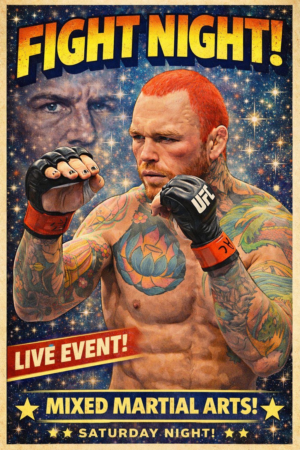 Profile drawing Chris Leben, The Crippler