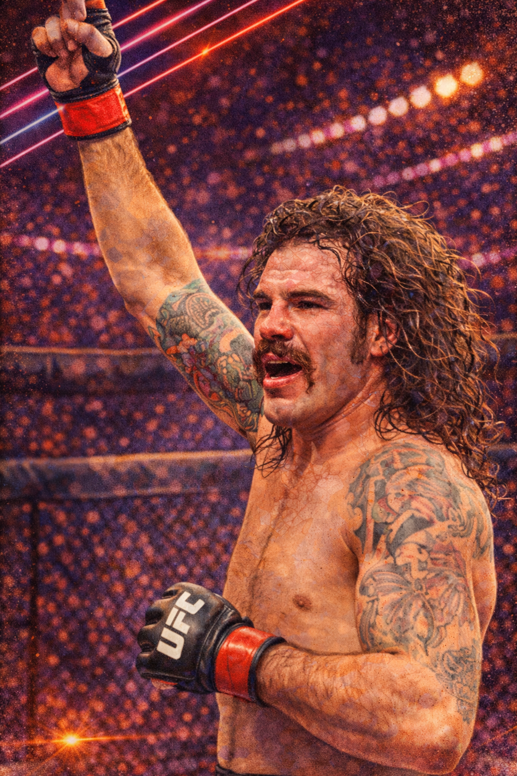 Profile drawing Clay Guida, The Carpenter
