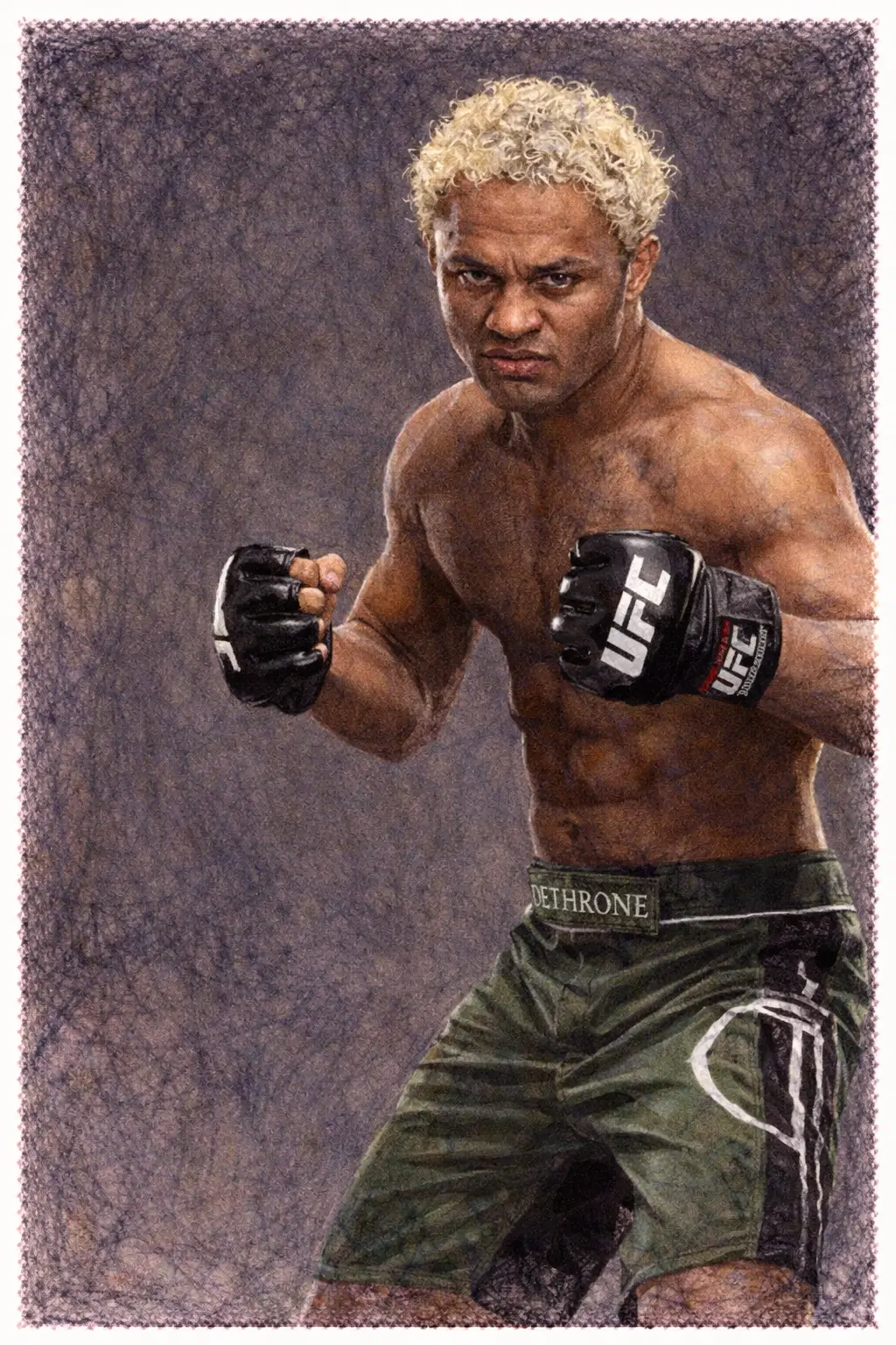 Profile drawing Josh Koscheck, Kos