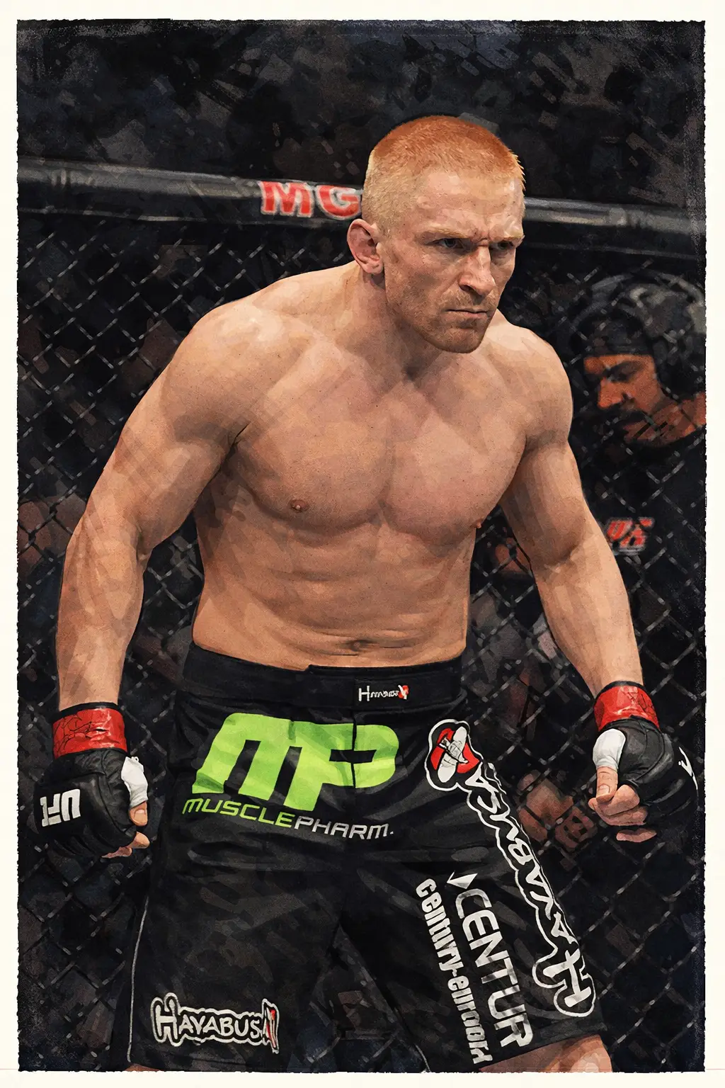 Profile drawing Dennis Siver, 