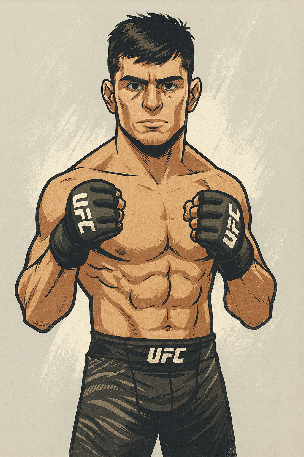 Profile drawing Kevin Vallejos, El Chino