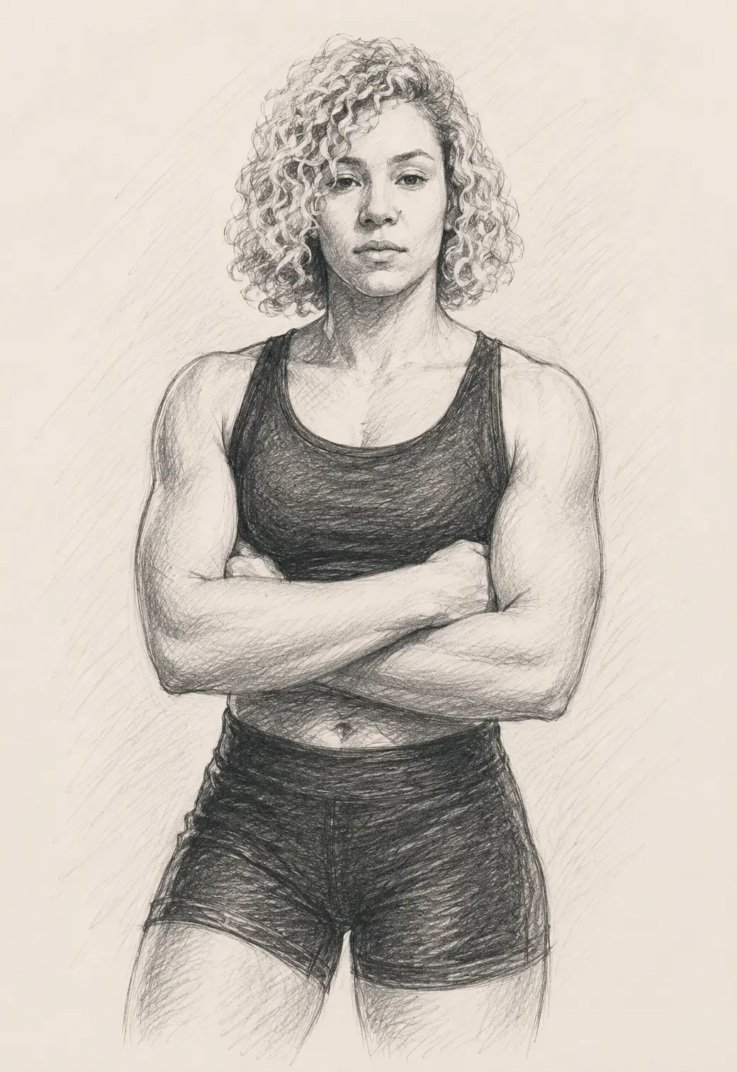 Profile drawing Jeisla Chaves, A Braba