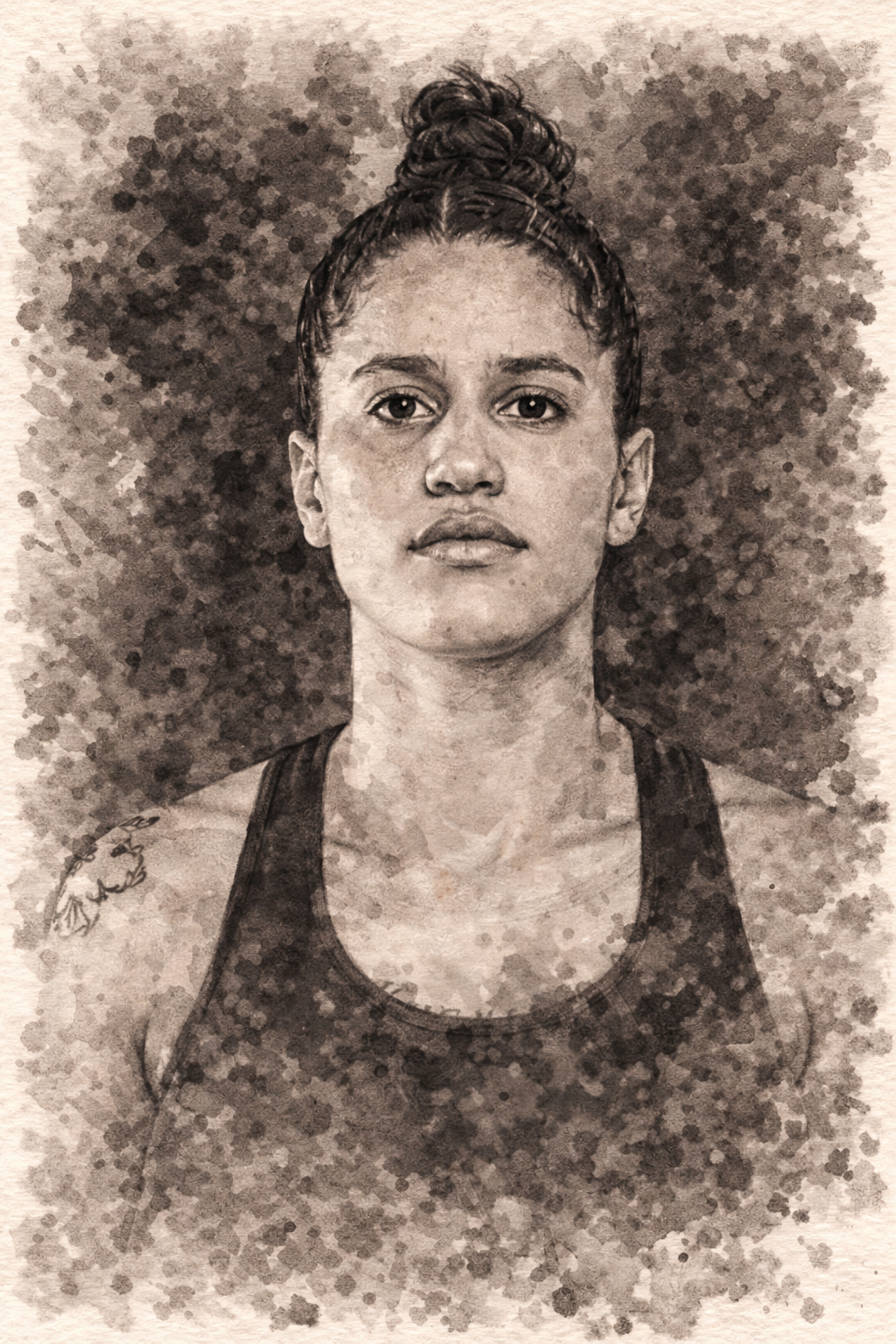 Profile drawing Carol Foro, Anabelle