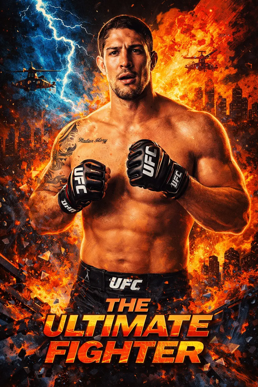 Profile drawing Brendan Schaub, Big Brown