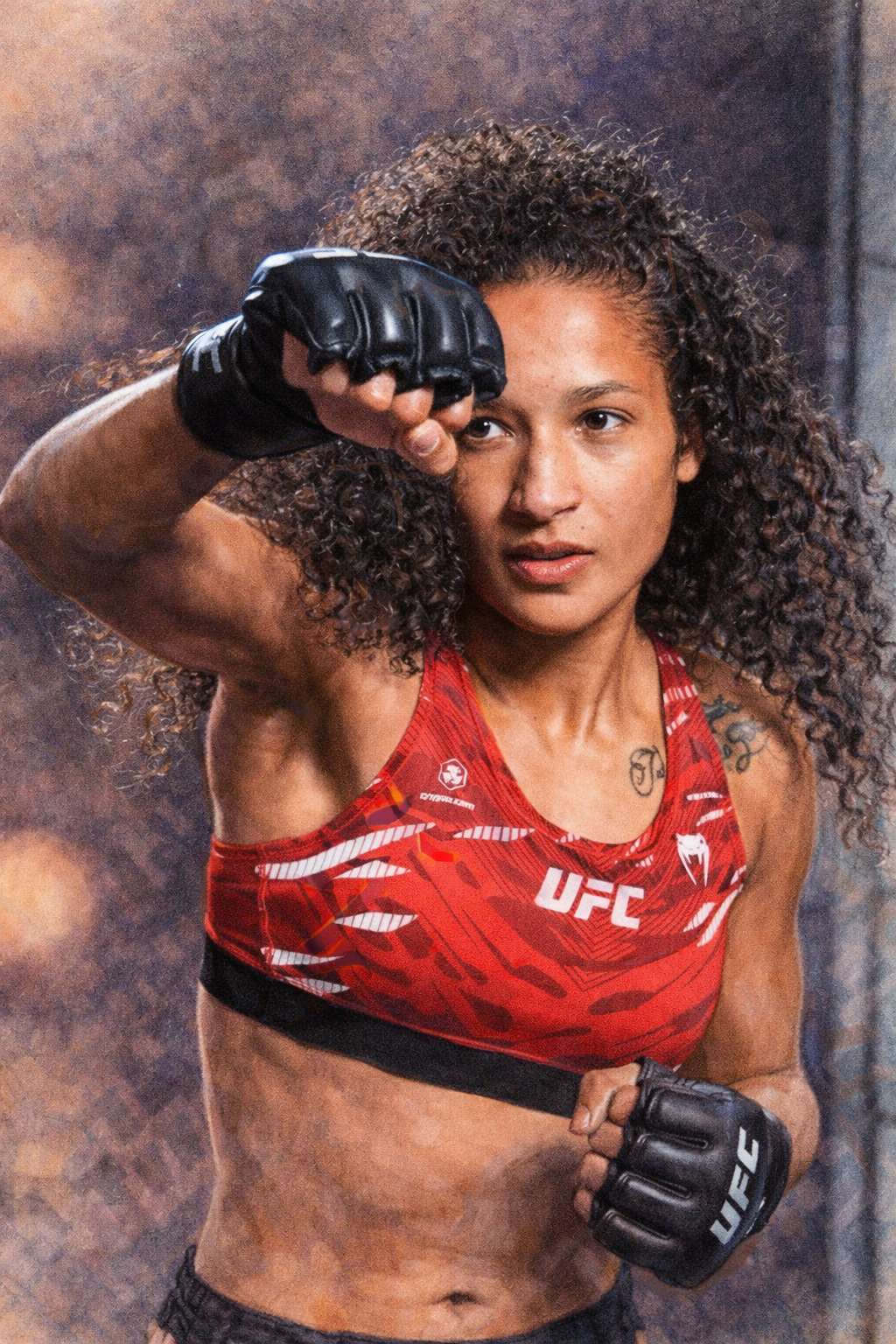 Profile drawing Jacqueline Cavalcanti, 