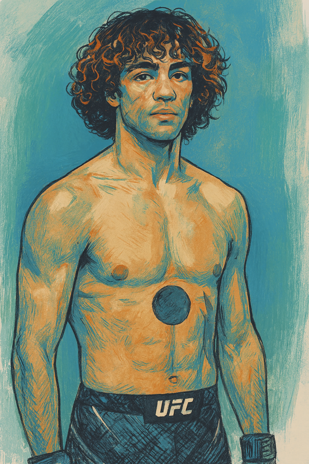 Profile drawing Payton Talbott, 