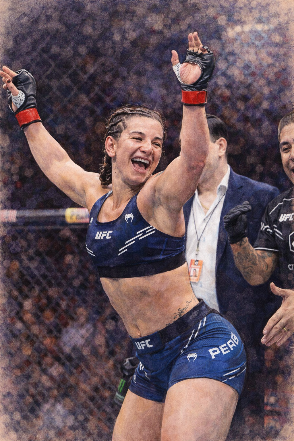 Profile drawing Ailin Perez, Fiona