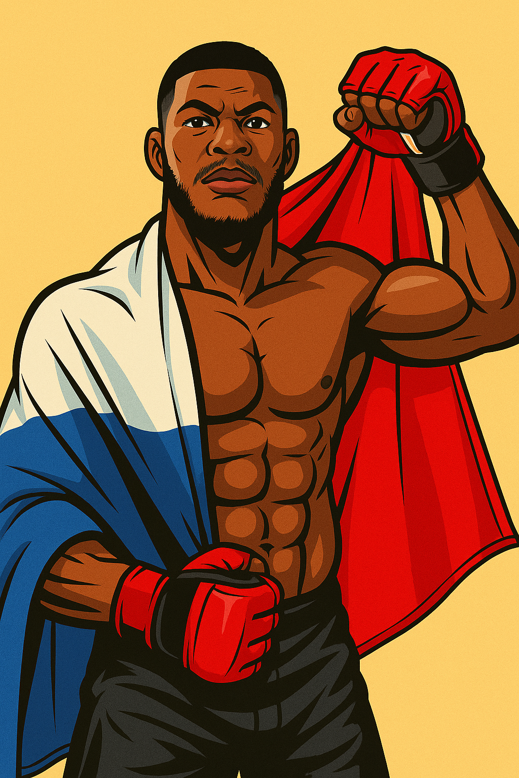 Profile drawing Oumar Sy, 