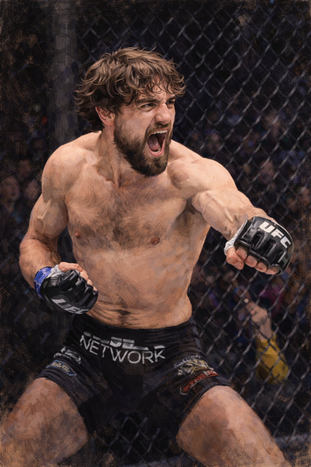 Profile drawing Ethyn Ewing, The Professor Finesser