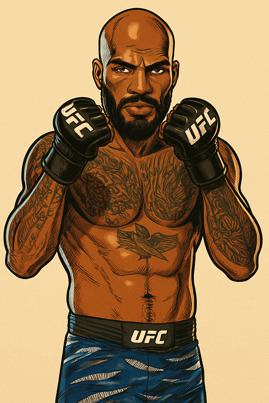 Profile drawing Trey Waters, The Truth