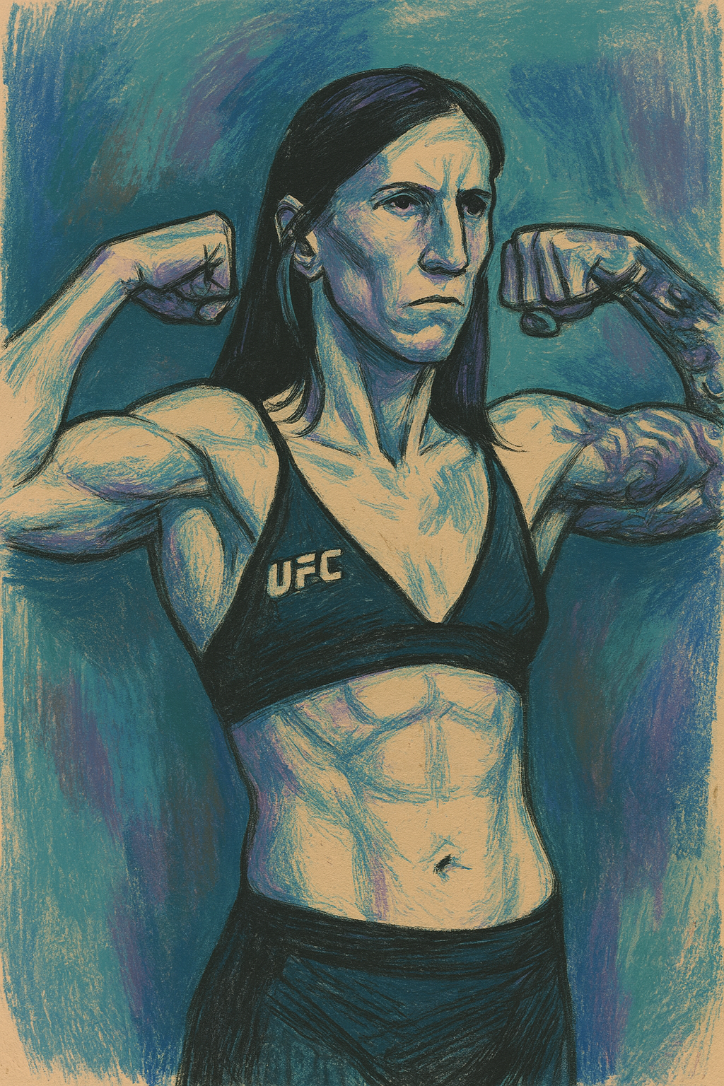 Profile drawing Jamey-Lyn Horth, 