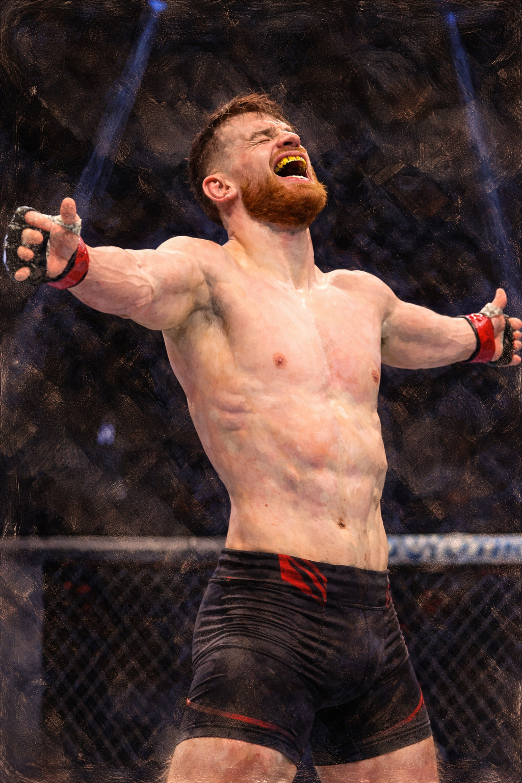 Profile drawing Edmen Shahbazyan, The Golden Boy